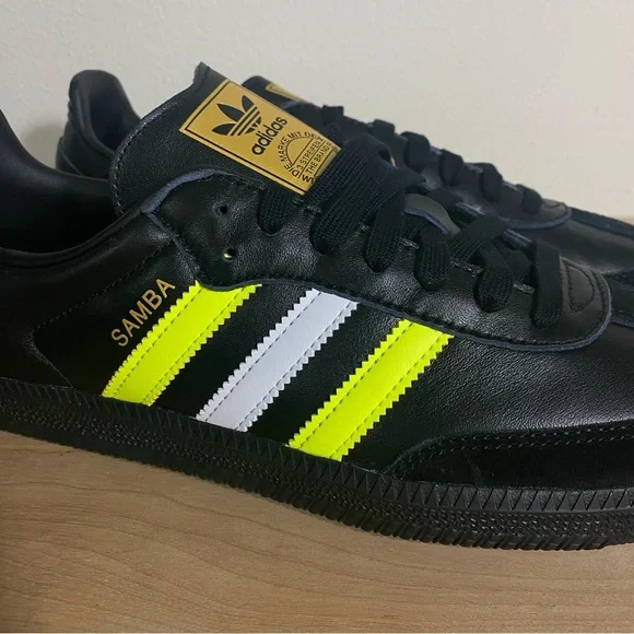 COPY - Size 11 - adidas Samba OG Black Solar Yellow - Picture 3 of 11